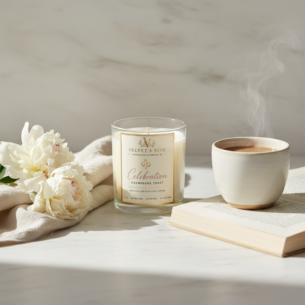 Champagne| Luxury Soy Candle | Founder Collection No. 03