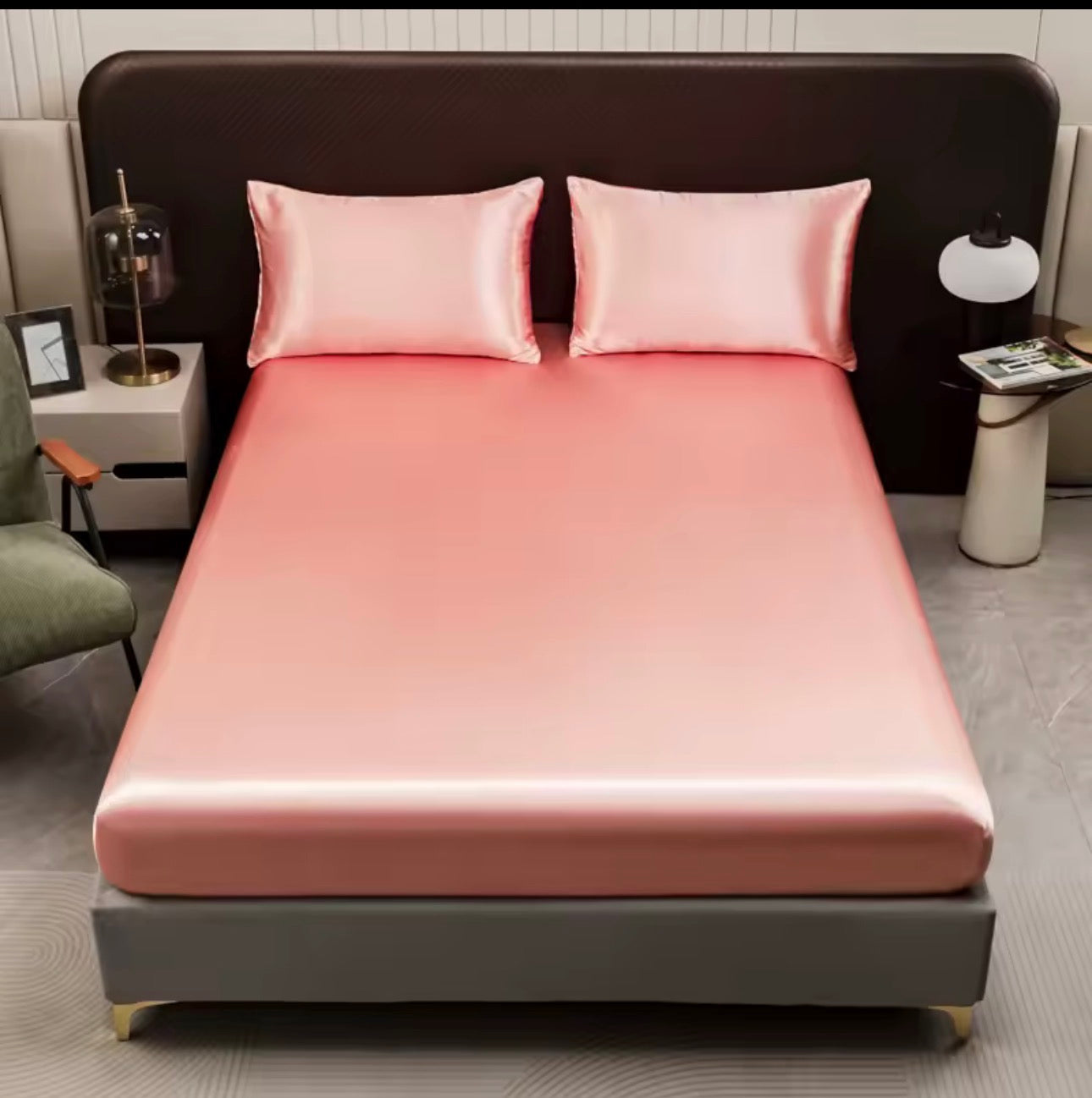 Velvet Silk Fitted Sheet Set