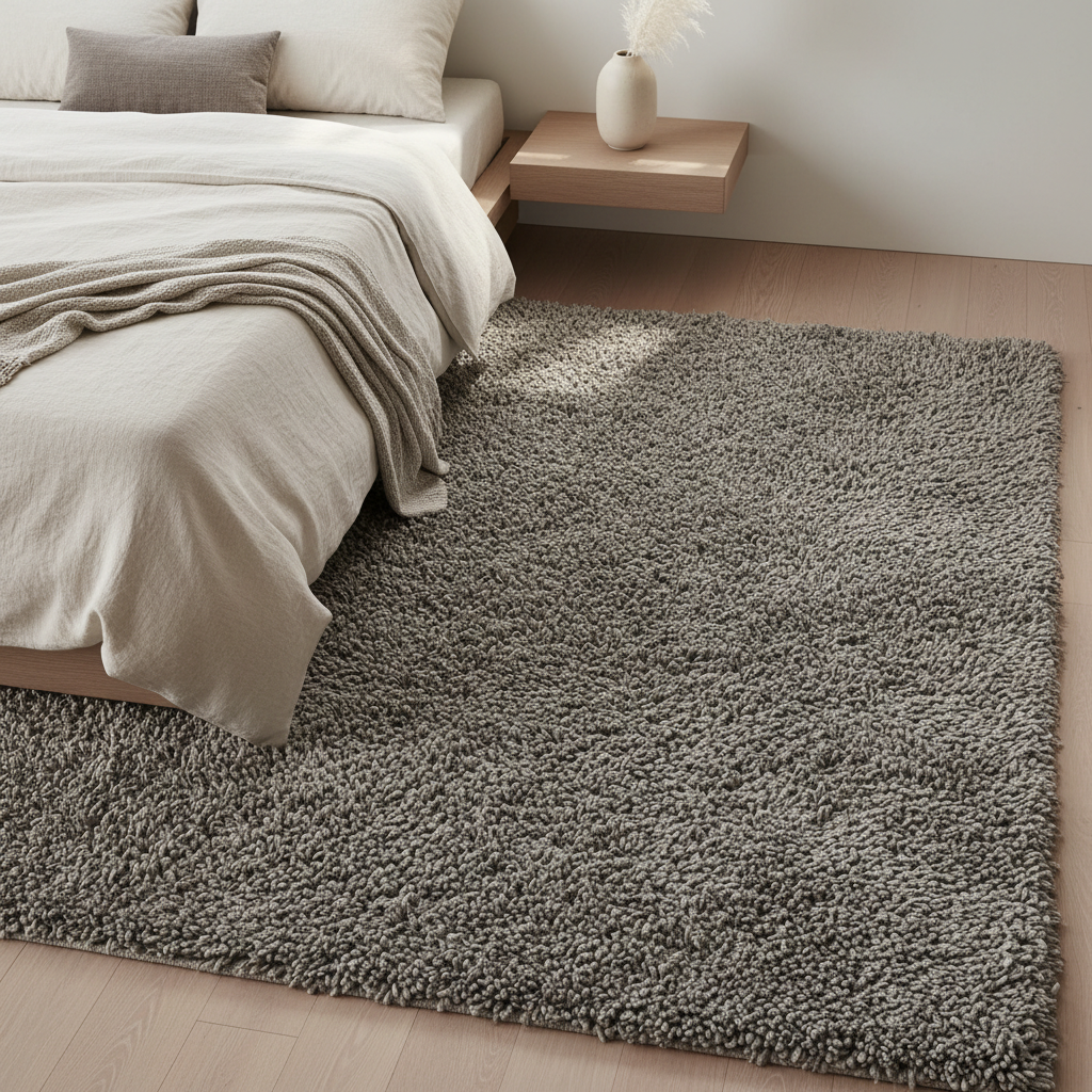 Velvet Silk Shag Rug